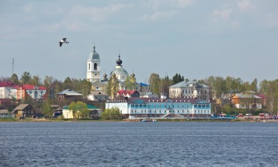 Старинный русский город Мышкин